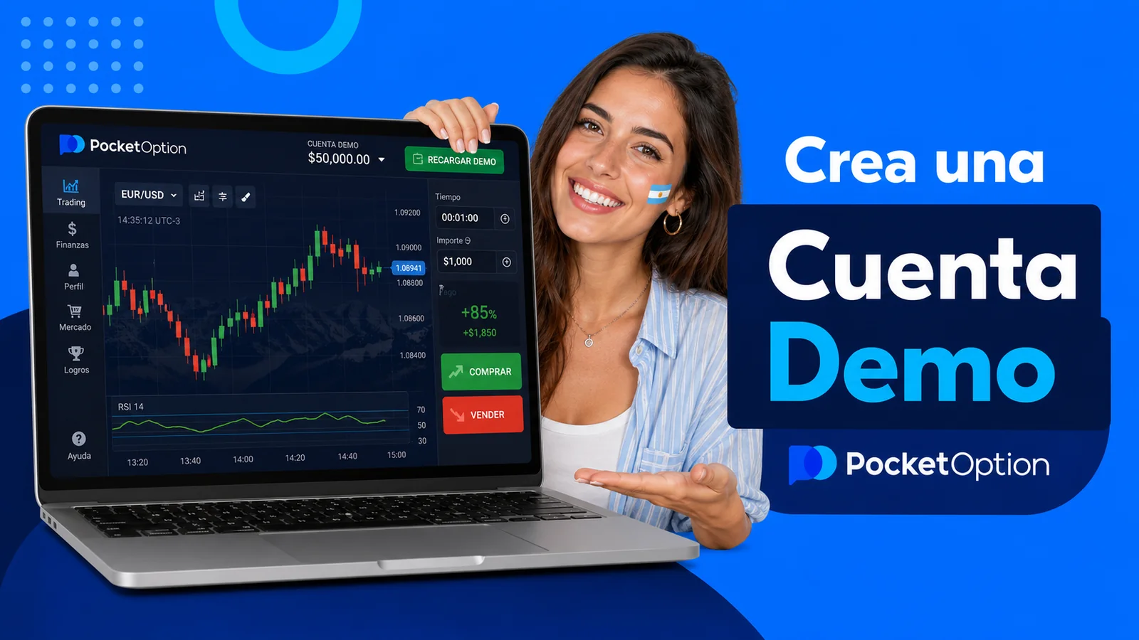 PocketOption Demo Account Argentina — Cómo Operar sin Riesgo